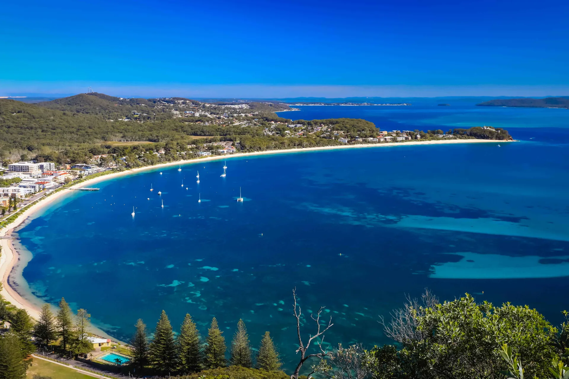 Shoal Bay w Port Stephens Shoal Bay w Port Stephens