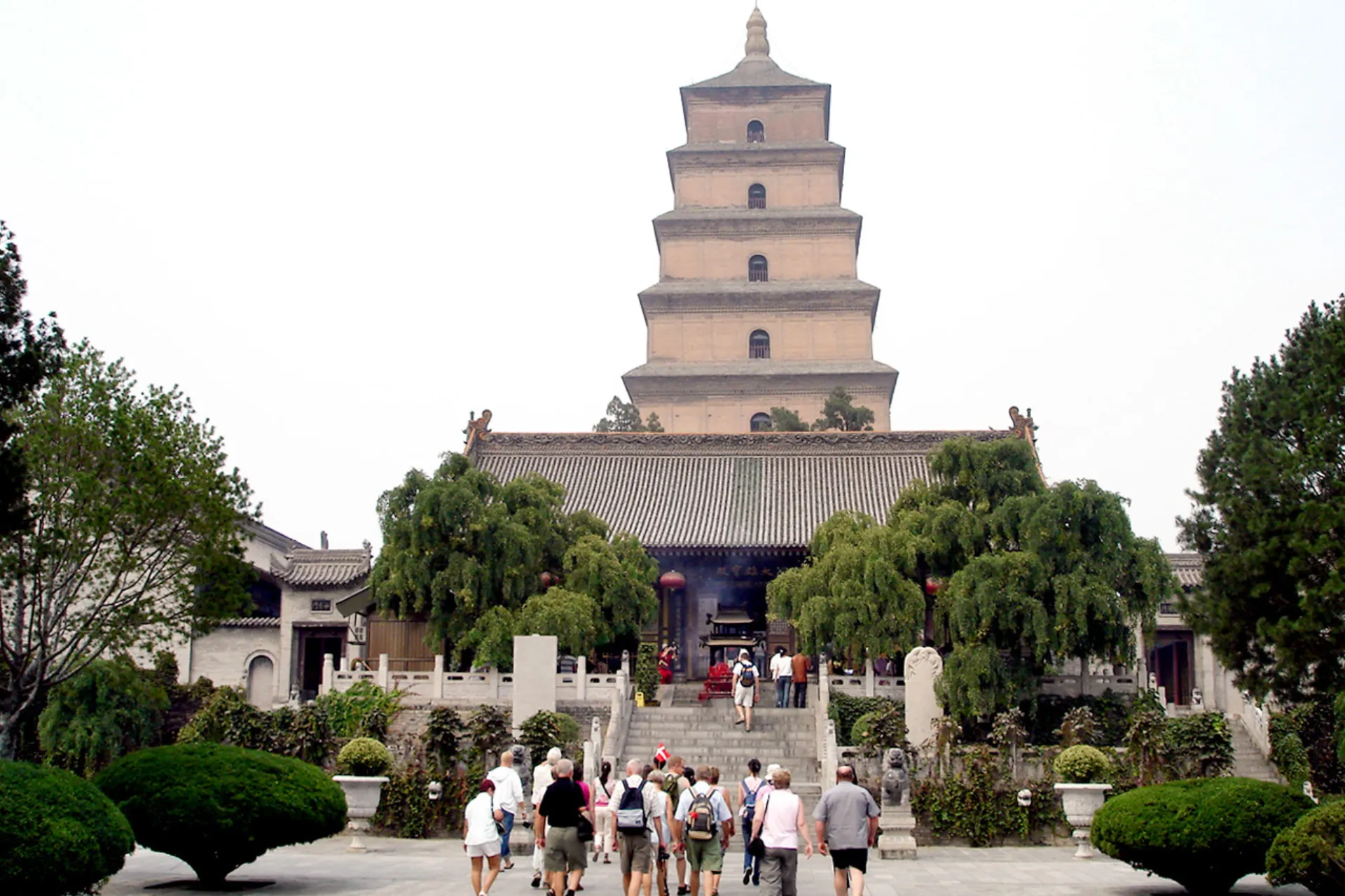 Wielka Pagoda Dzikich Gęsi w Xi’an Wielka Pagoda Dzikich Gęsi w Xi’an