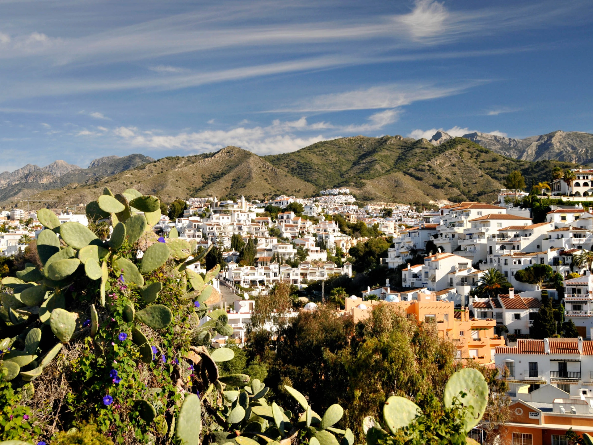 Nadmorskie miasto Nerja