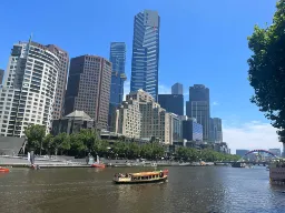 Rzeka Yarra w Melbourne Rzeka Yarra w Melbourne